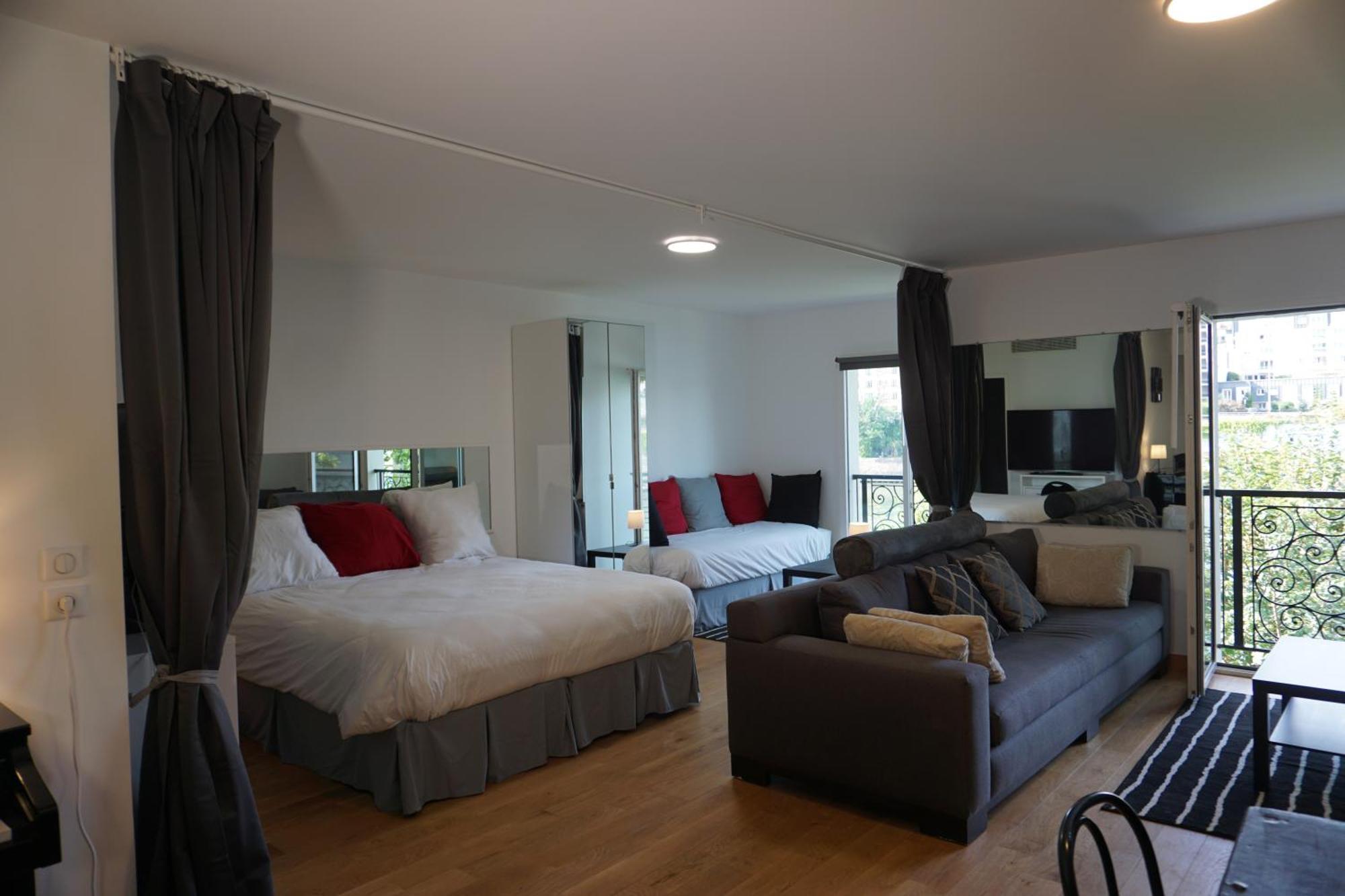 Residences Grande Jatte, Bord De Seine, Suites 52M2 A 97M2, Hopital Americain A 600M Neuilly-sur-Seine Luaran gambar