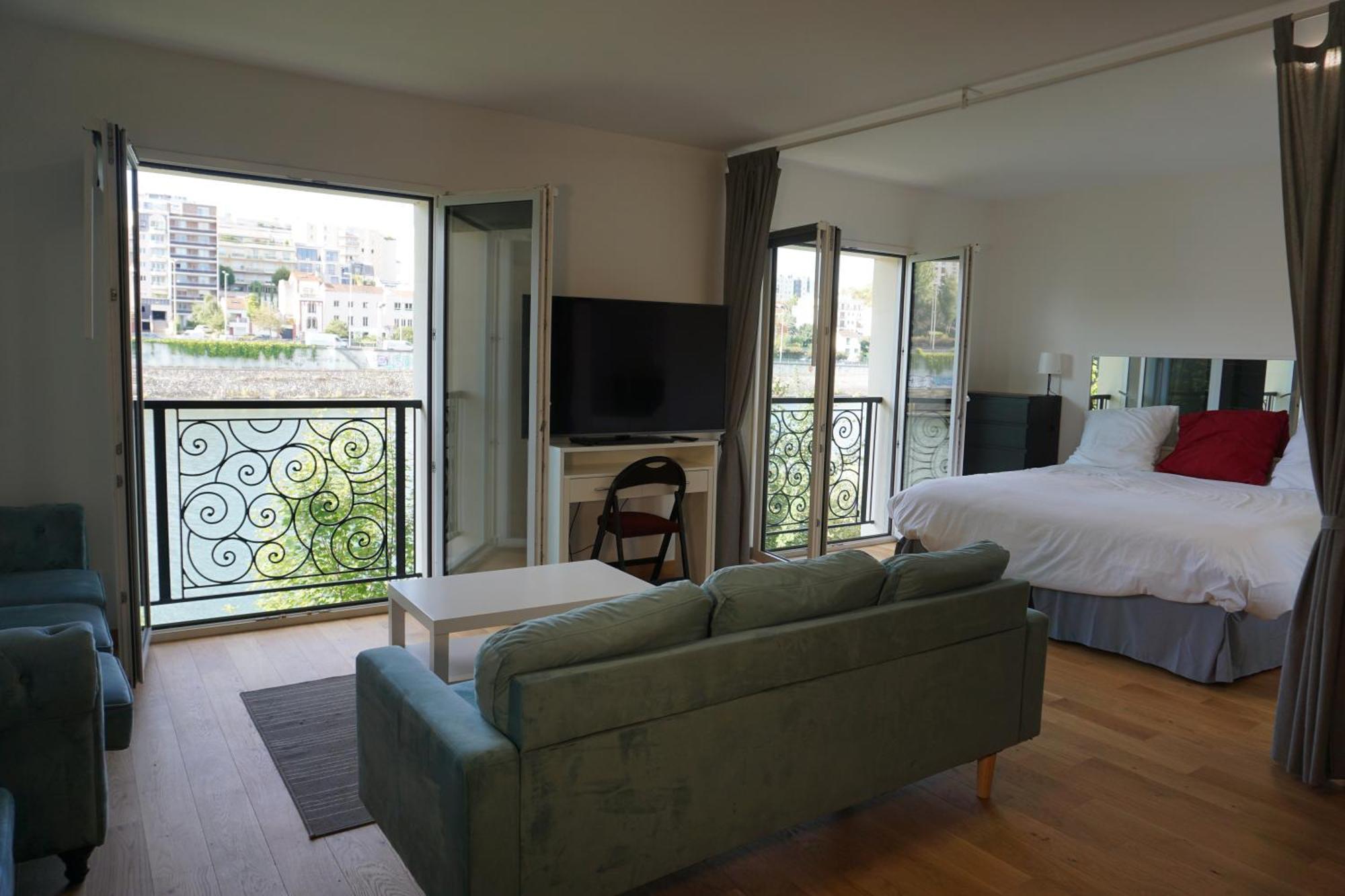 Residences Grande Jatte, Bord De Seine, Suites 52M2 A 97M2, Hopital Americain A 600M Neuilly-sur-Seine Luaran gambar