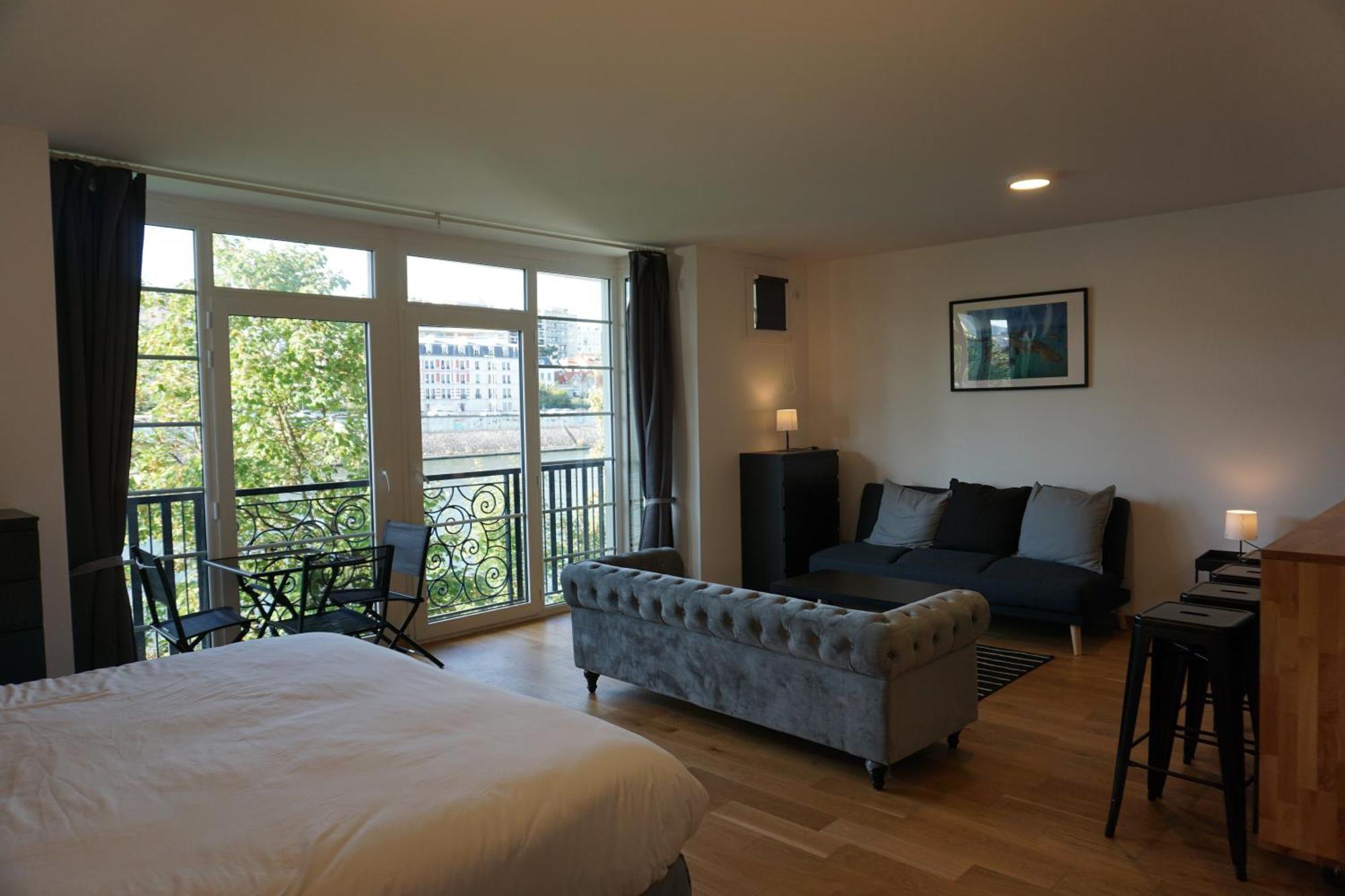 Residences Grande Jatte, Bord De Seine, Suites 52M2 A 97M2, Hopital Americain A 600M Neuilly-sur-Seine Luaran gambar